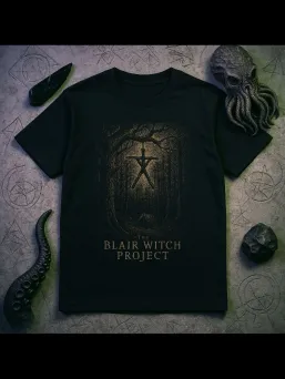 Футболка с принтом The Blair Witch Project Ведьма из Блэр Ужасы Horror Хоррор / МЕДУШ