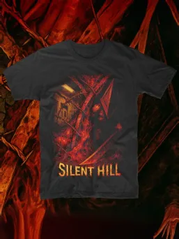 Футболка с принтом Сайлент Хилл Silent Hills Otherworld Shift Horror Хоррор / МЕДУШ