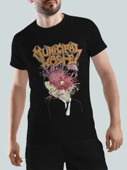 Футболка Рок с принтом Municipal Waste / Thrash Metal / МЕДУШ