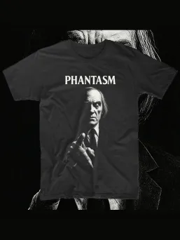Футболка с принтом Фантазм Menacing Phantasm Portrait Хоррор / МЕДУШ