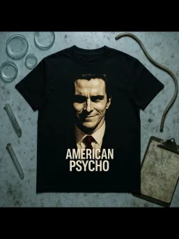 Футболка Horror American Psycho Хоррор Американский психопат / МЕДУШ