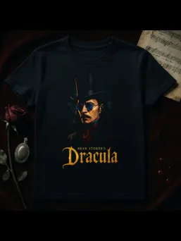 Футболка с принтом Horror Bram Stoker's Dracula Дракула Хоррор / МЕДУШ