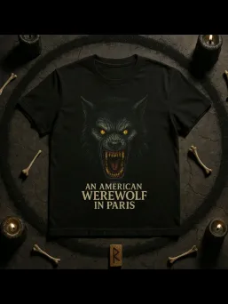 Футболка Horror An American Werewolf in Paris Хоррор Американский оборотень в Париже / МЕДУШ