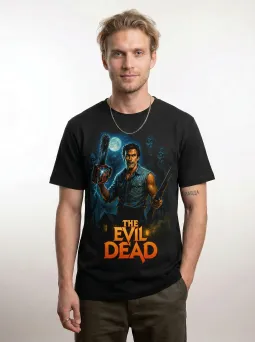 Футболка с принтом Зловещие мертвецы Ужасы Horror Хоррор / МЕДУШ