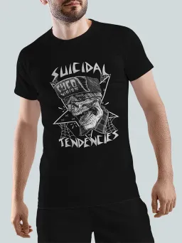 Футболка Рок с принтом Suicidal Tendencies / Metal / МЕДУШ