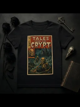 Футболка с принтом Байки из склепа Ужасы Horror Хоррор / МЕДУШ