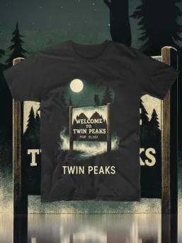 Футболка с принтом Твин Пикс Twin Peaks Mystic Scene Horror Хоррор / МЕДУШ
