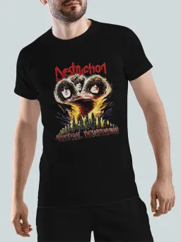 Футболка Рок с принтом Destruction / Thrash Metal / МЕДУШ