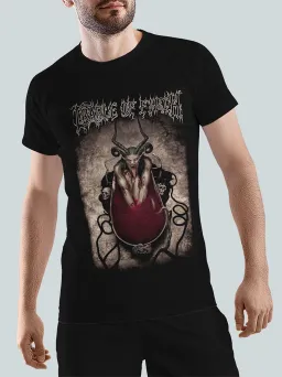 Футболка Рок с принтом Cradle of Filth / Extreme Metal / МЕДУШ