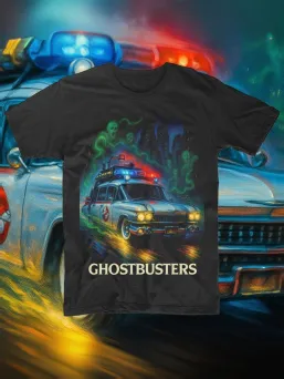 Футболка с принтом Охотники за приведениями Хоррор / МЕДУШ