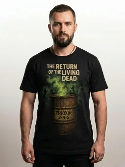 Футболка с принтом Возвращение живых мертвецов Ужасы Horror Хоррор / МЕДУШ
