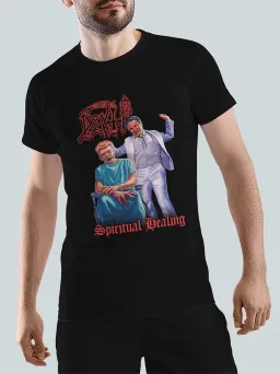 Футболка Рок с принтом Death / Death Metal / МЕДУШ