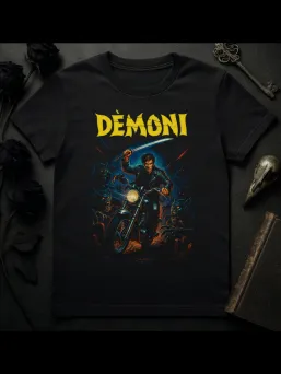 Футболка с принтом Demoni Демоны Ужасы Horror Хоррор / МЕДУШ