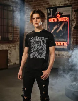 Футболка Рок с принтом Carcass / Extreme Metal / МЕДУШ