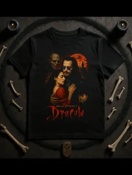 Футболка с принтом Horror Bram Stoker's Dracula Дракула Хоррор / МЕДУШ