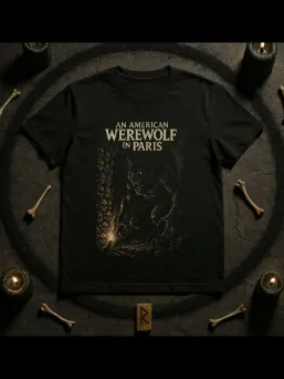 Футболка Horror An American Werewolf in Paris Хоррор Американский оборотень в Париже / МЕДУШ