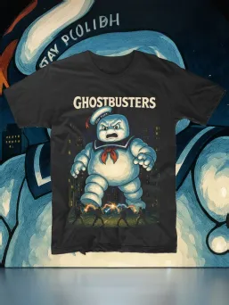 Футболка с принтом Охотники за приведениями Хоррор / МЕДУШ