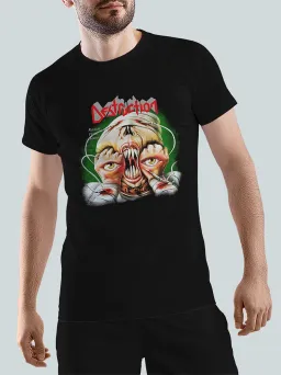 Футболка Рок с принтом Destruction / Thrash Metal / МЕДУШ