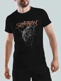 Футболка Рок с принтом Suffocation / Death Metal / МЕДУШ