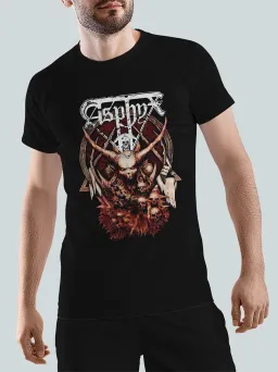 Футболка Рок с принтом Asphyx / Death Metal / МЕДУШ