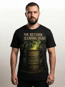Футболка с принтом Возвращение живых мертвецов Ужасы Horror Хоррор / МЕДУШ