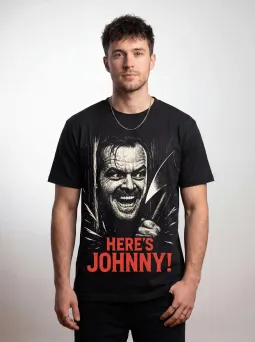 Футболка МЕДУШ с принтом "Сияние", Джек Торранс, мужская, хлопок / МЕДУШ