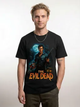 Футболка с принтом Зловещие мертвецы Ужасы Horror Хоррор / МЕДУШ