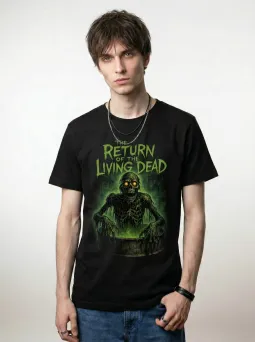 Футболка с принтом Возвращение живых мертвецов Ужасы Horror Хоррор / МЕДУШ